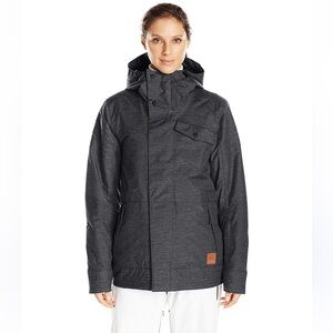 Oakley Women's Showcase BZI Jacket Winter Black Ski Snowboard Jacket Size Small